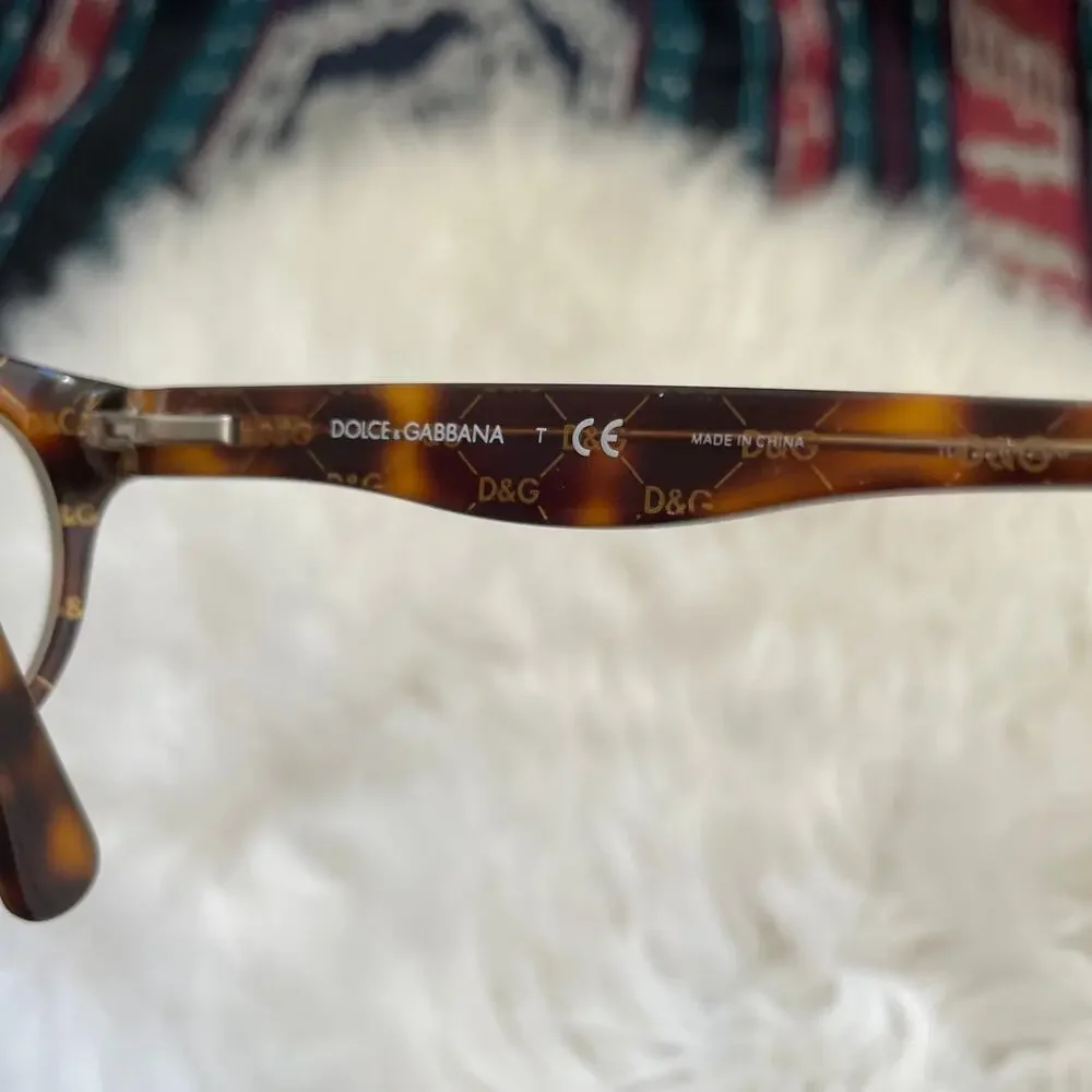 Dolce & Gabbana D&G prescription sunglasses tortoise DG3146P 'T' FRAMES ONLY - Picture 5 of 8